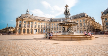 La Bourse in Bordeaux, France